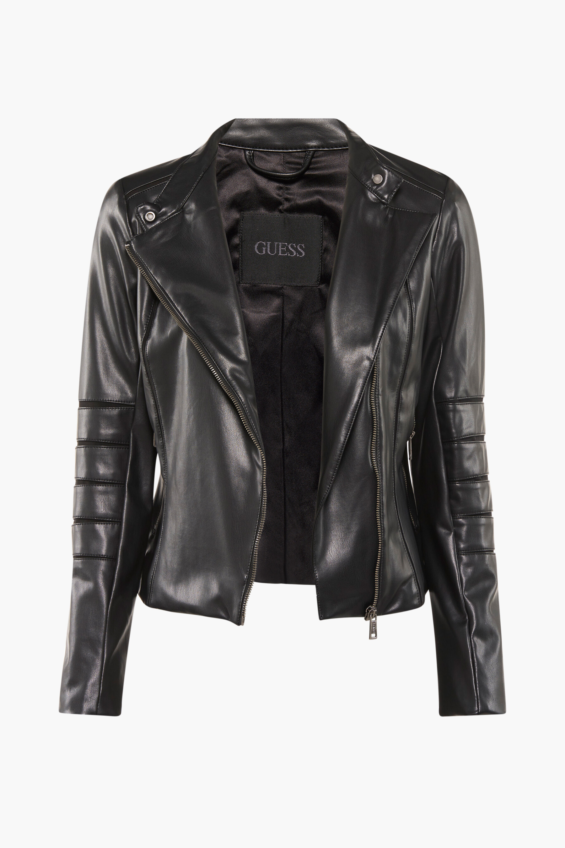 Veste en cuir guess femme sale